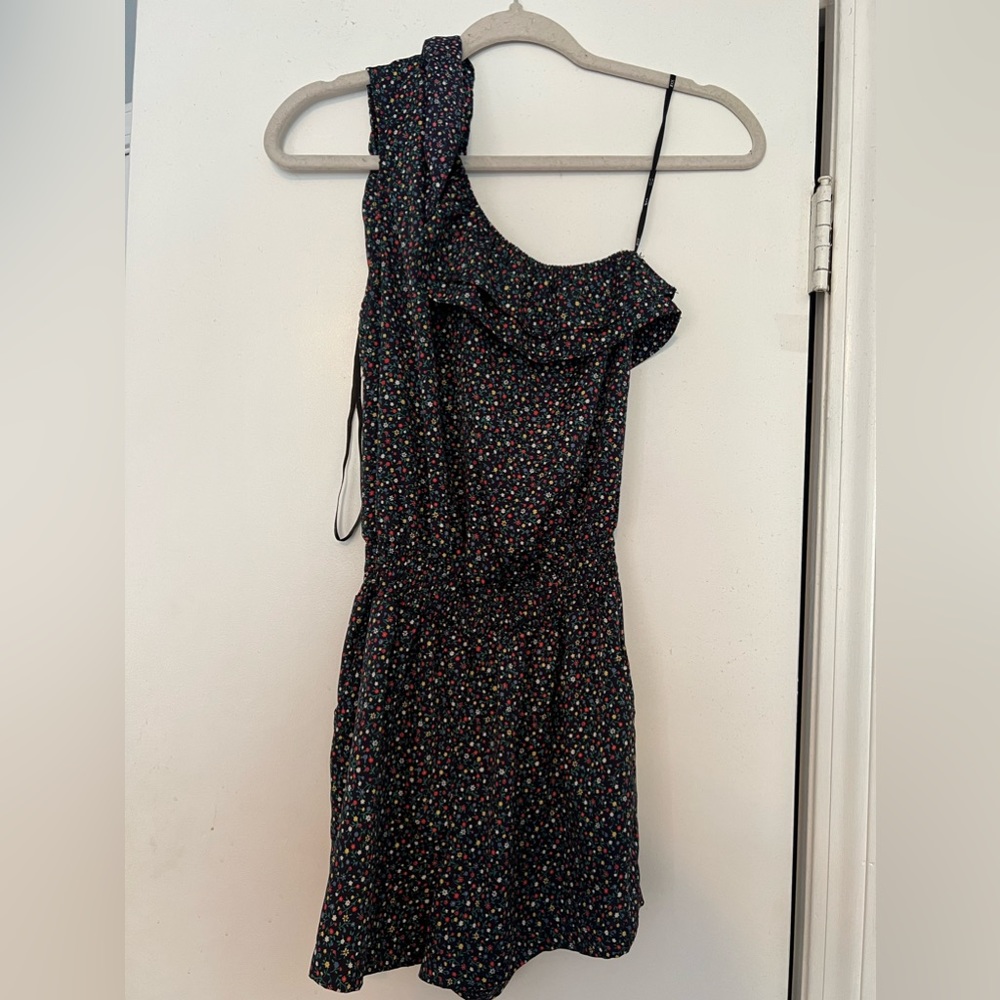 Floral Print Romper